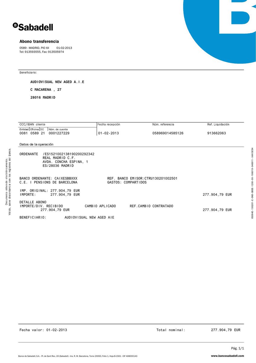 appiecule's tweet photo. You want to know how ridiculous this is?

Real Madrid TV released a video attacking Barcelona over a €4.5M payment to Audiovisual New Aged, a company linked to Javier Tebas.

Tebas then responded by publishing invoices showing that Real Madrid themselves had paid the same company more than €7.5M. (News365)

So Real Madrid TV used a payment to imply that Barcelona were doing something suspicious, while apparently ignoring that Real Madrid had also paid that very same company.

This is exactly how misleading information can be used to create a narrative and make fans believe Barcelona are cheating, without giving them the full context.