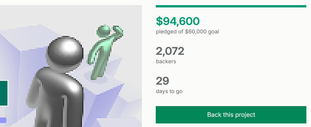 snaptic_'s tweet photo. you guys are INSANE! we've already passed 150% funding in under a day!!

and notably, we've passed the $80K stretch goal for Speedrun Tools!! we're so excited!! https://t.co/8YkZVBbvyX