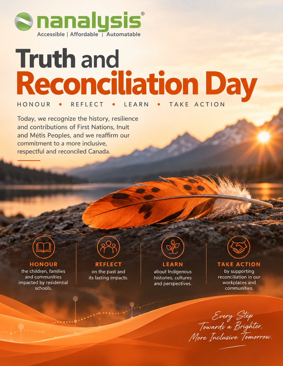 Nanalysis's tweet photo. Today, we recognize the history, resilience, and contributions of First Nations, Inuit, and Metis Peoples, and we reaffirm our commitment to a more inclusive, respective and reconciled Canada. https://t.co/WT0PDgc1WT