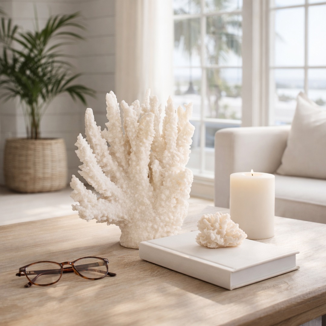danieljdevries's tweet photo. New season, new texture on the shelf, the floor, and the wall.

Today's Sagebrook Home and Elevarre arrivals cover the whole room. Our Chinoiserie Pumpkin and 10" Coral Reef Decor style the tabletop, the 16" Wooden Stool adds live-edge warmth underfoot, and the Elevarre Mushroom Dimensional Wall Art set of four fills the wall with chiseled ivory texture.

Every piece comes with site-ready photography we are providing up front, so it can go live fast across ecommerce, omnichannel, social, and AI-driven online search. Less prep, more time selling.

#WholesaleDecor #SagebrookHome