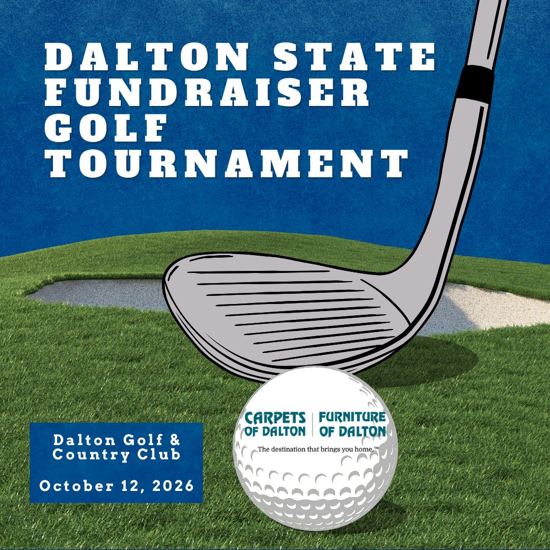 DSAthletics's tweet photo. Thank you to Carpets of Dalton for their generous support of our Dalton State Athletics Golf Fundraiser! ⛳ Join us October 12 at Dalton Golf &amp; Country Club for a day of fun and community impact!
#thankyou #roadrunnerpride https://t.co/Ygg5kHYuEK