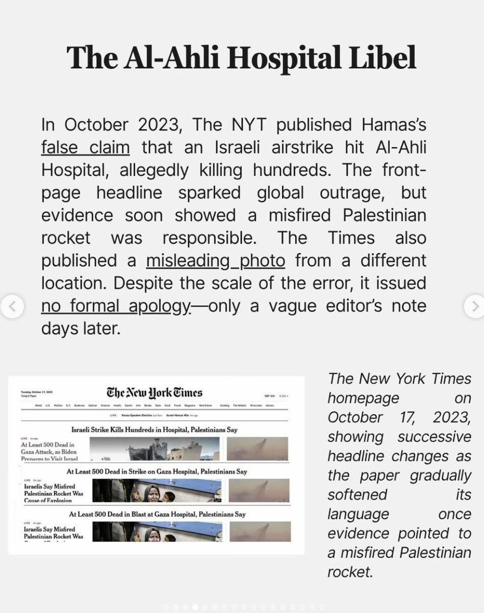 Ranger22421's tweet photo. @NYTimesPR "Unlike activists and partisans, we don't publish speculation or unverified information."

Aren't you embarassed by your anti-Israeli racism? https://t.co/q93uvdX8z3