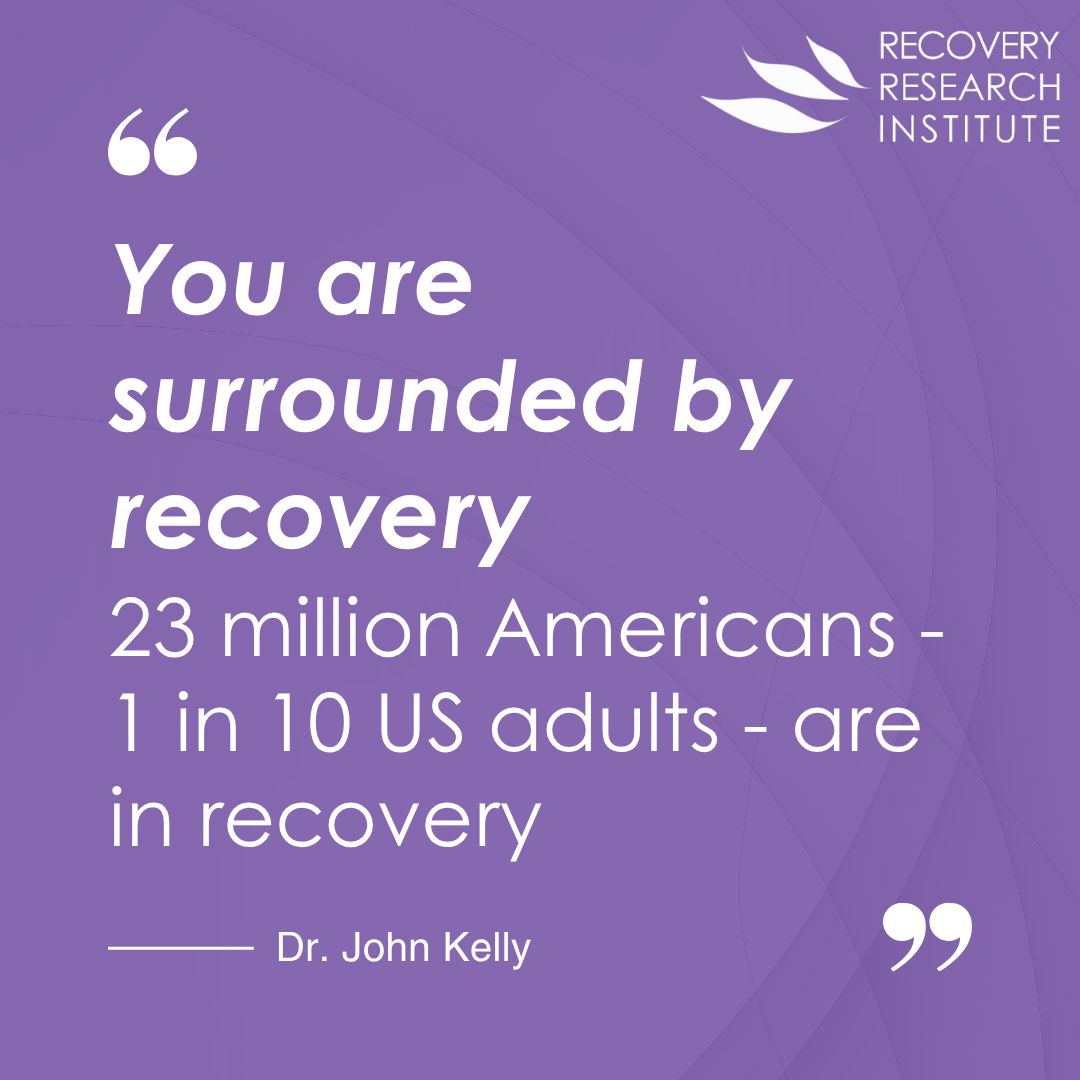 RecoveryAnswers's tweet photo. You are surrounded by recovery. 23 million Americans - 1 in 10 US adults - are in recovery

- Dr. John Kelly  

#recoverymonth #RecoveryThroughScience #recovery https://t.co/Sh3J7reKlV