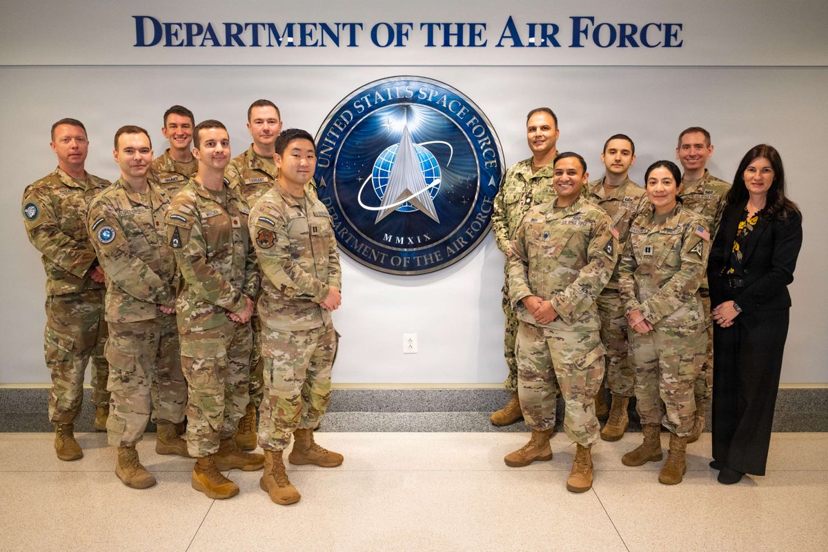 USSpaceForce's tweet photo. Congratulations to the 10 Guardians who recently graduated the Regional Space Advisor Academics Course. Established on April 11, 2024, the RSA program is the Space Force’s deliberate development initiative for international affairs and security cooperation skillsets within its cadre.

#SpaceLeadership #RSAAC #GuardiansOfTheFuture