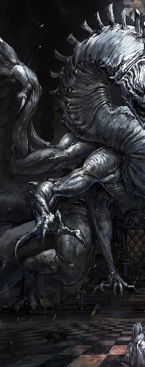 CcrawlerArt's tweet photo. Despair, you have encountered the False Dragon. https://t.co/jhLRcva5GF