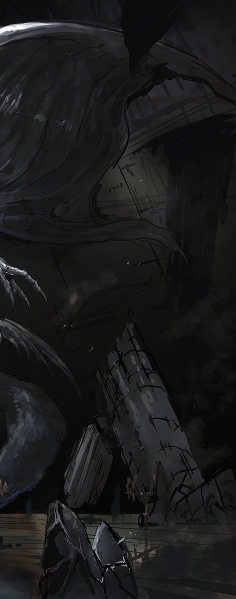 CcrawlerArt's tweet photo. Despair, you have encountered the False Dragon. https://t.co/jhLRcva5GF