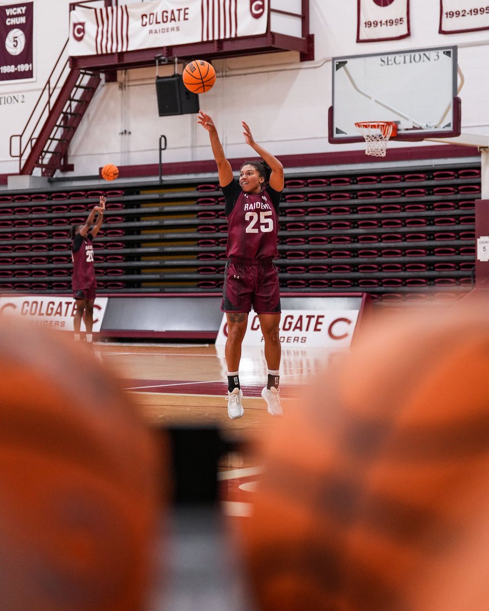 ColgateWBB's tweet photo. Stacking days 🔥

#GoGate https://t.co/iGfI9IDRtr