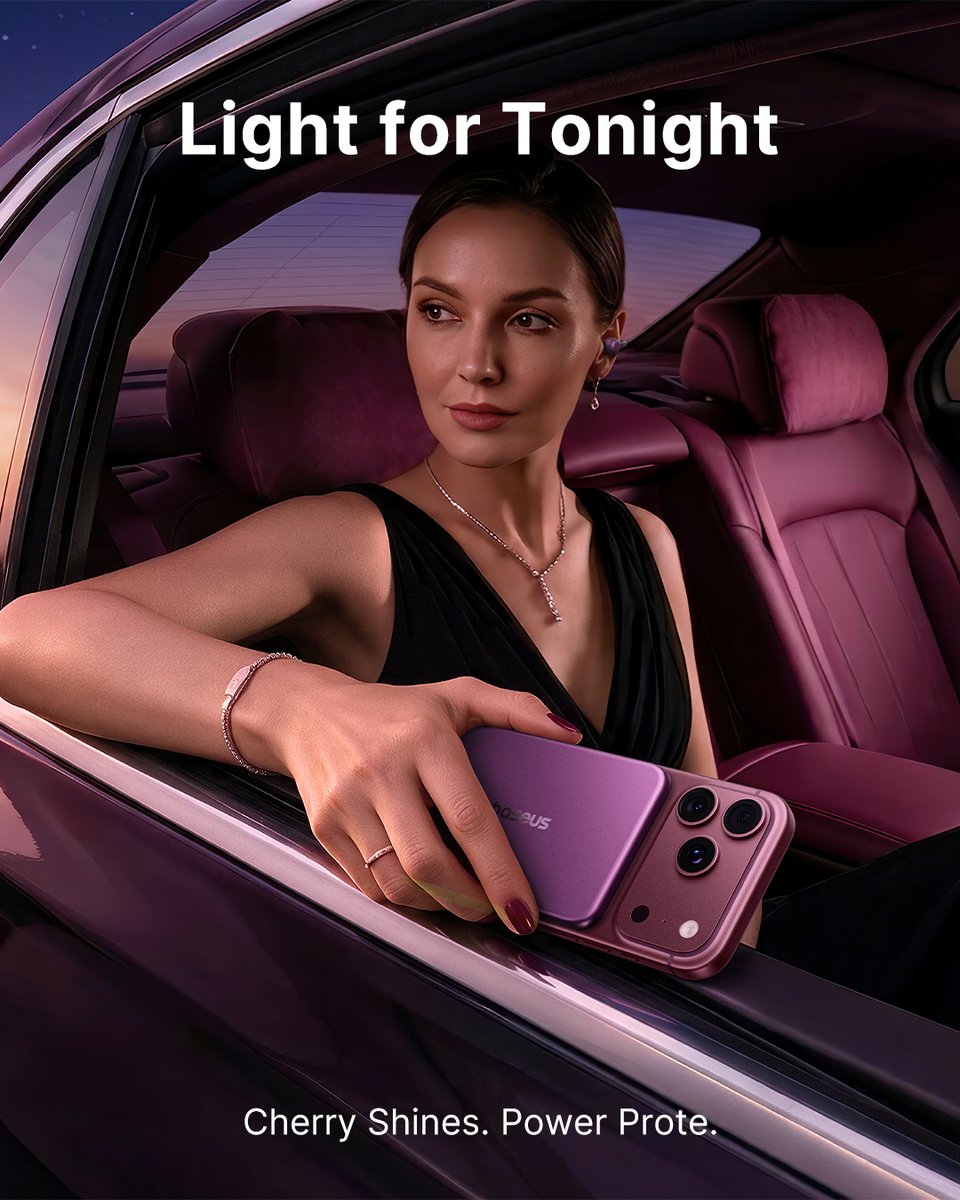 Baseus_Global's tweet photo. "lmk when you're ready π"
Baseus PicoGo Air AM71.
Snaps on clean. Tops you up. Keeps you out.
Baseus Dark Cherry Collection for iPhone 18 Series
π https://t.co/sRrGighVnc
#Baseus #BaseusPicoGo #BaseusDarkCherryCollection #iphone18promax #burgundy #newtrick #baseuspowerbank