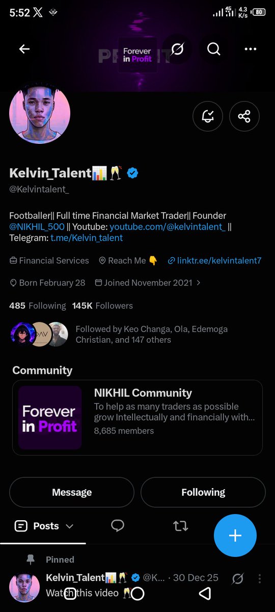 LetScalp's tweet photo. @Kelvintalent_ @GoatFunded @EdwardXLreal @Techriztm Done https://t.co/TZMIfcBF7u