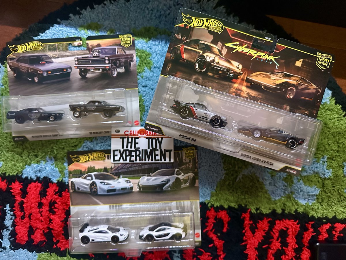 CyberSeCX's tweet photo. Black Hole Racing 
 Plymouth Duster Funny Car
 '65 Mercury Comet Cyclone

Cyberpunk 2077
 Porsche 930 (Porsche 911 Turbo)
 Quadra Turbo-R V-Tech

McLaren 
McLaren F1 GTR
McLaren P1 GTR https://t.co/GgMr1g7VO4