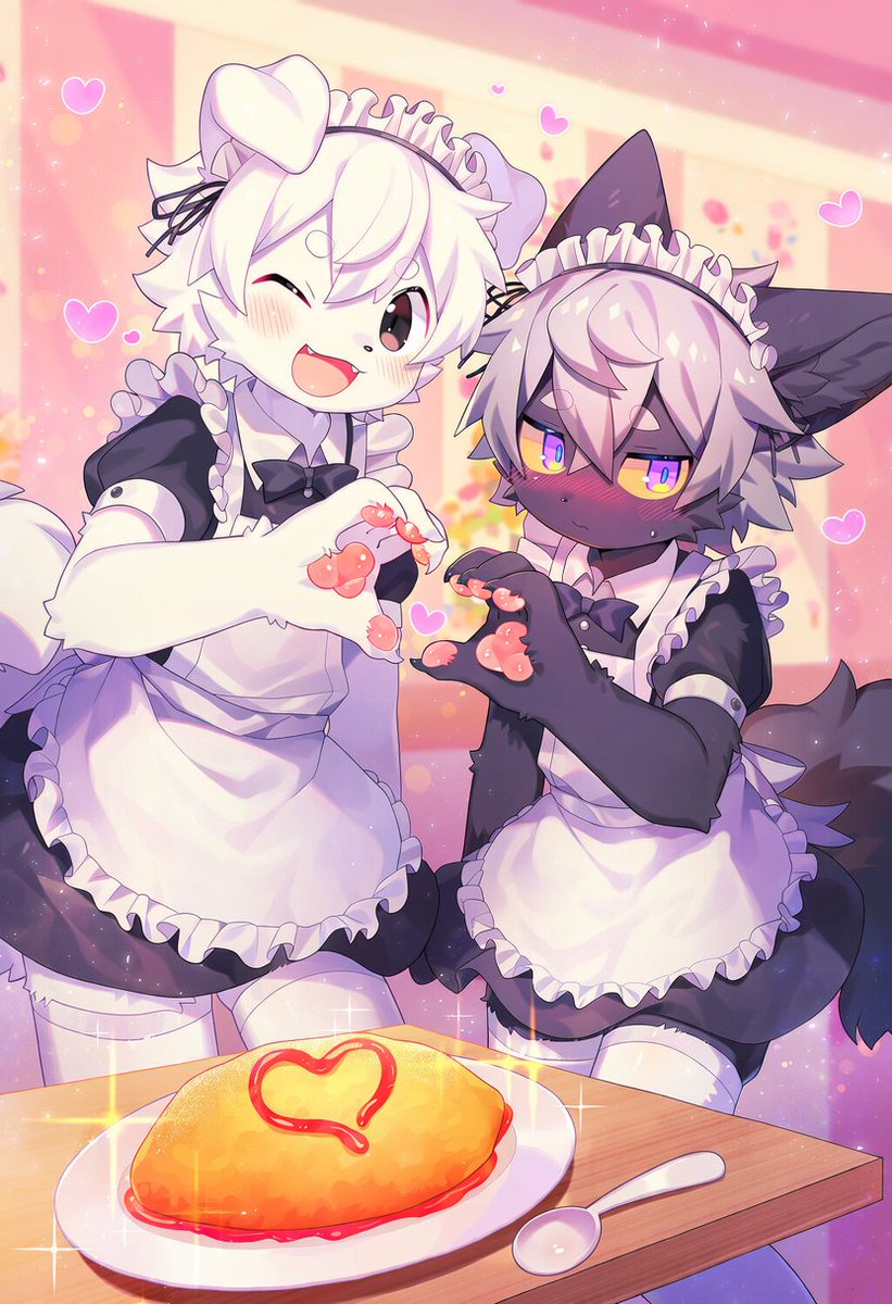 Armwoof3262's tweet photo. おいしくな〜れ！ノアルスと一緒に、とっておきの魔法をかけるよ！♡ https://t.co/mYs0v30gZ2