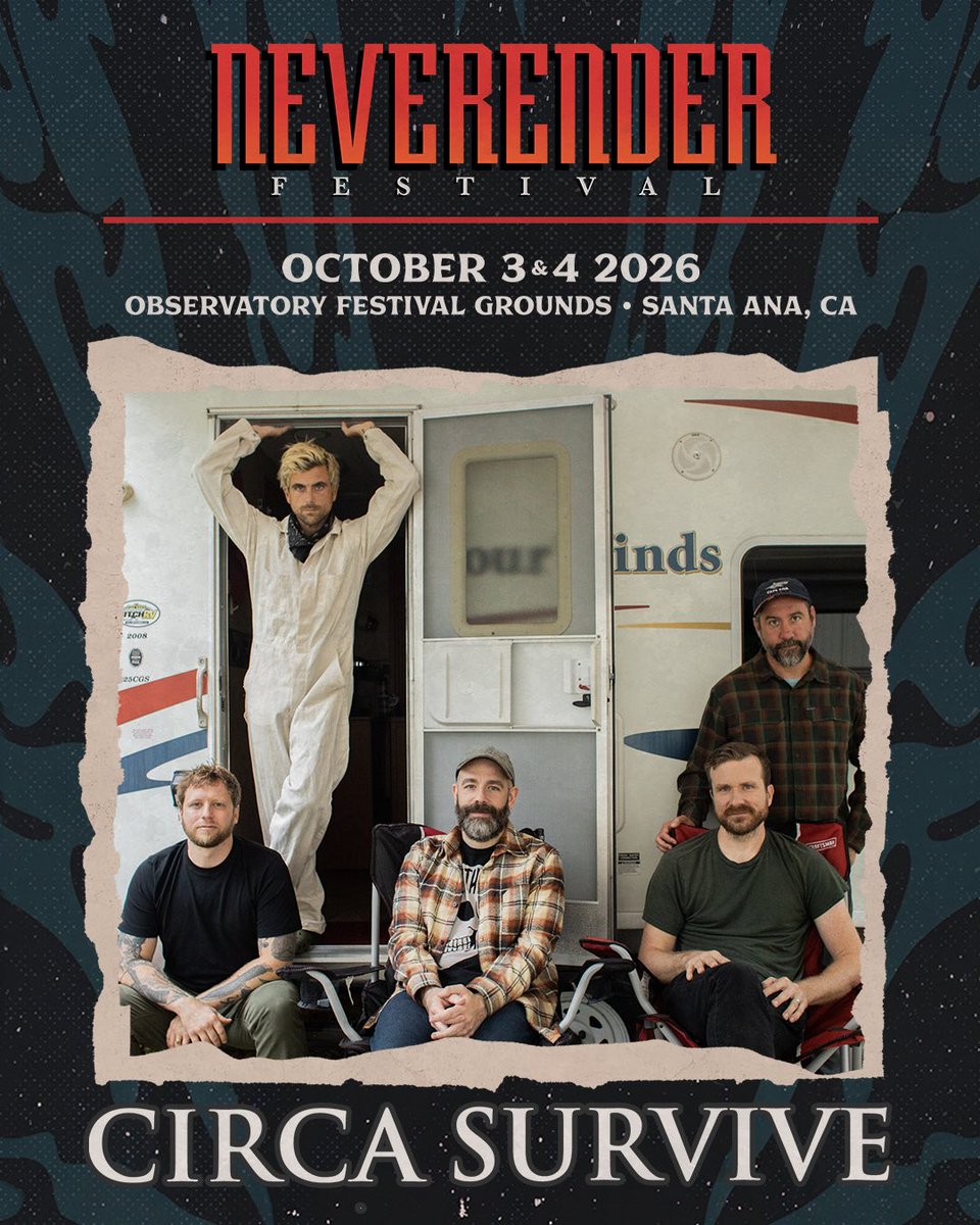 circasurvive's tweet photo. Santa Ana, we’ll see you this Sunday
https://t.co/XiJs3xh6Ra https://t.co/5XyM59GH4P