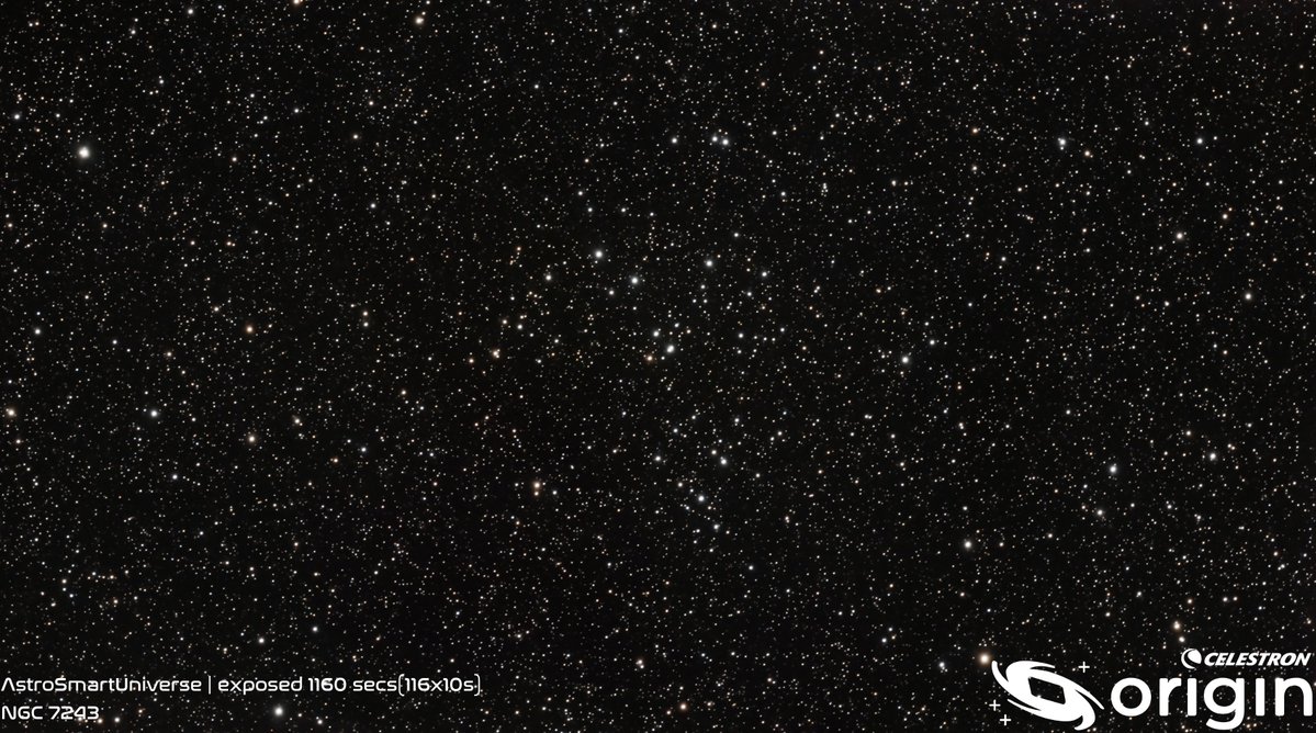 AstroSmartUni's tweet photo. โ๏ธ๐ญ
๐ฑ
Name: Open Cluster (NGC7243)
Constellation: Lacerta
Distance: 2.8kly
Smart Telescope: Celestron Origin MarkII
Mount: Alt-Azimuth
Bortle Scale: Class7
Exposure Time: 19min
Filter: Built-in Filter
Image Processing: Origin App
#NGC7243 #opencluster #celestronorigin #space https://t.co/sptFkEkkVm