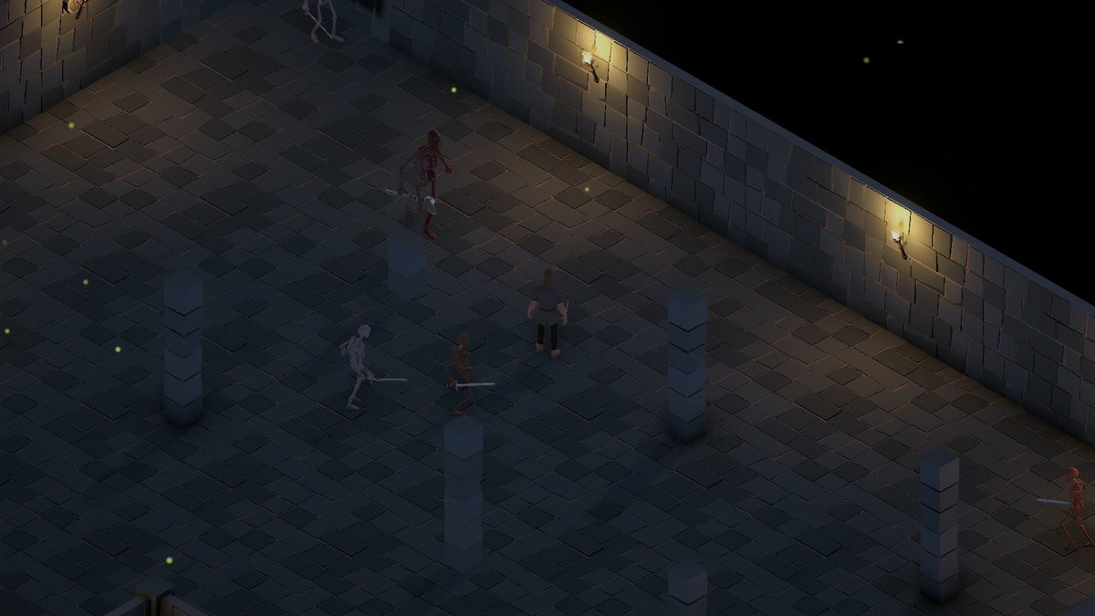 KhyriChan's tweet photo. Le Discord : https://t.co/qSOyiGRDtQ — Journal de dev de Death Leaves a Trace : la crypte a son maître, le Premier Enterré de Greywell. La caverne se peuple, et des champignons s'y cueillent… ils serviront bientôt. #gamedev #indiedev #MMORPG https://t.co/jYGouHkjP1