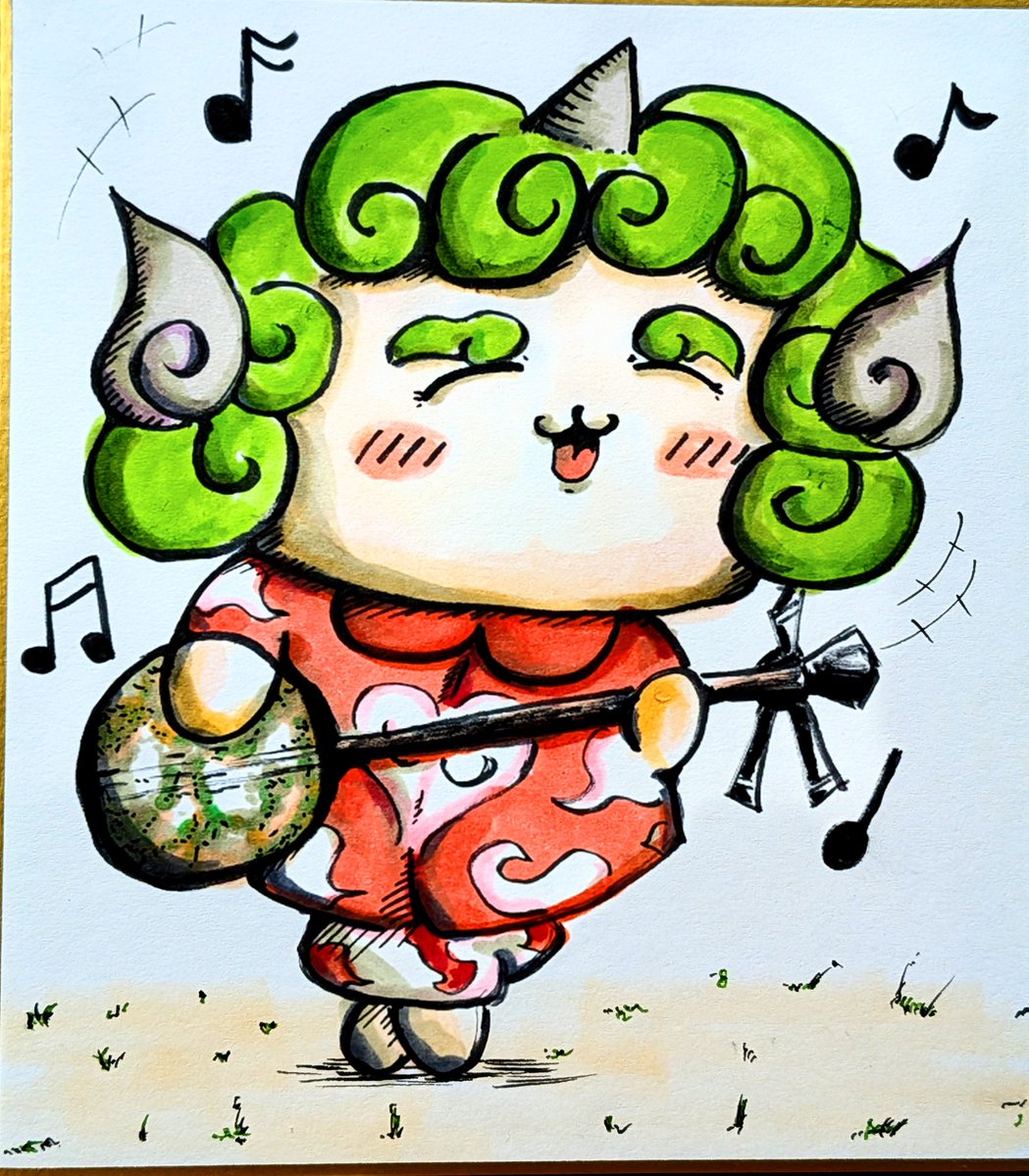 Nonbay_Sapphire's tweet photo. もう先月だ…
#今月描いた絵を晒そう https://t.co/vtAh5oDzF6