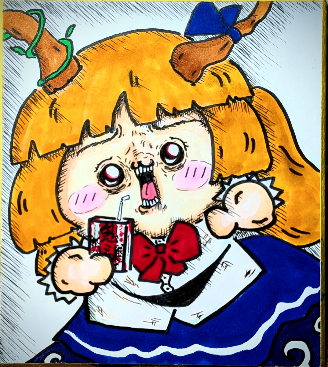 Nonbay_Sapphire's tweet photo. もう先月だ…
#今月描いた絵を晒そう https://t.co/vtAh5oDzF6