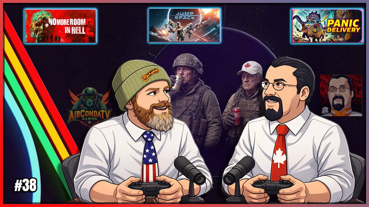AircondaTvT's tweet photo. Click the links down below to join @FatStevenJFG &amp; I for another episode of Patch Notes &amp; Punchlines.

Links down below: https://t.co/cTu2RfI6BC