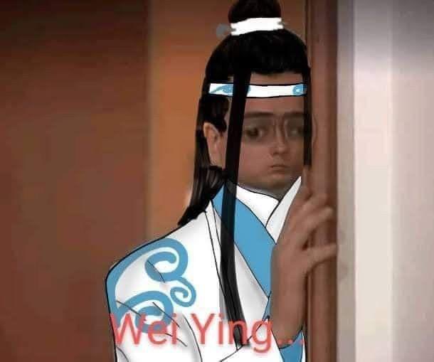 everblossomin's tweet photo. este es el meme de mdsz favorito de mi novio siempre que se lo enseño nos morimos de la risa, anoche me dice en voz de betty ‘don hanguang-jun yo a usted no lo he dejado de amar’ y casi me hago pipi😭😭😭 https://t.co/9MW3lDKWZq