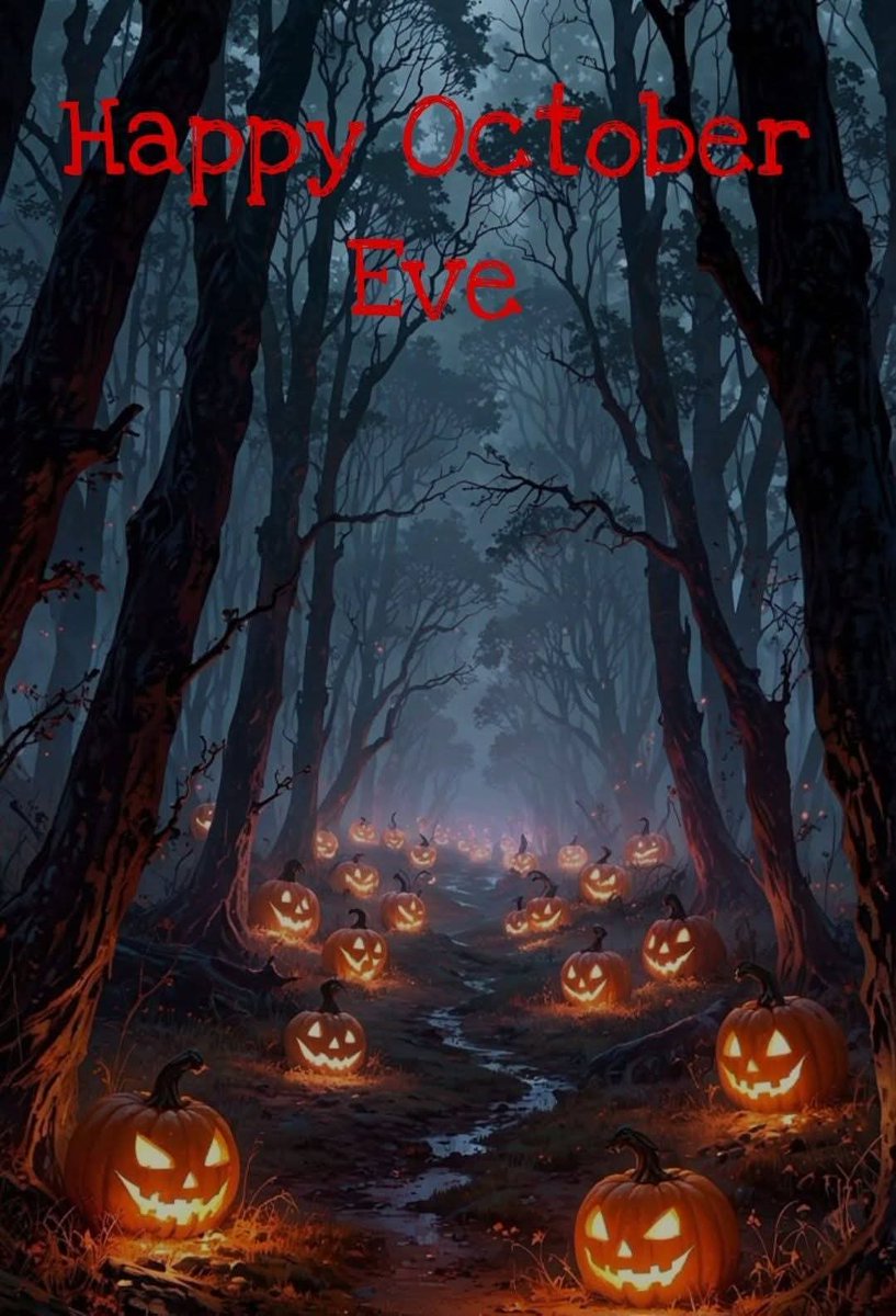 DJTommyRocks's tweet photo. "I see October coming ... Happy October Eve"!
ππββ¬π¦ππππ±πππ»π¦πββ¬π
#ISeeOctoberComing
#HereComesOctober
#HappyOctoberEve
#ItsOctoberEve #OctoberEve
#ItsAlmostOctober
#October #OctoberVibes https://t.co/XqnBQAH4Wc