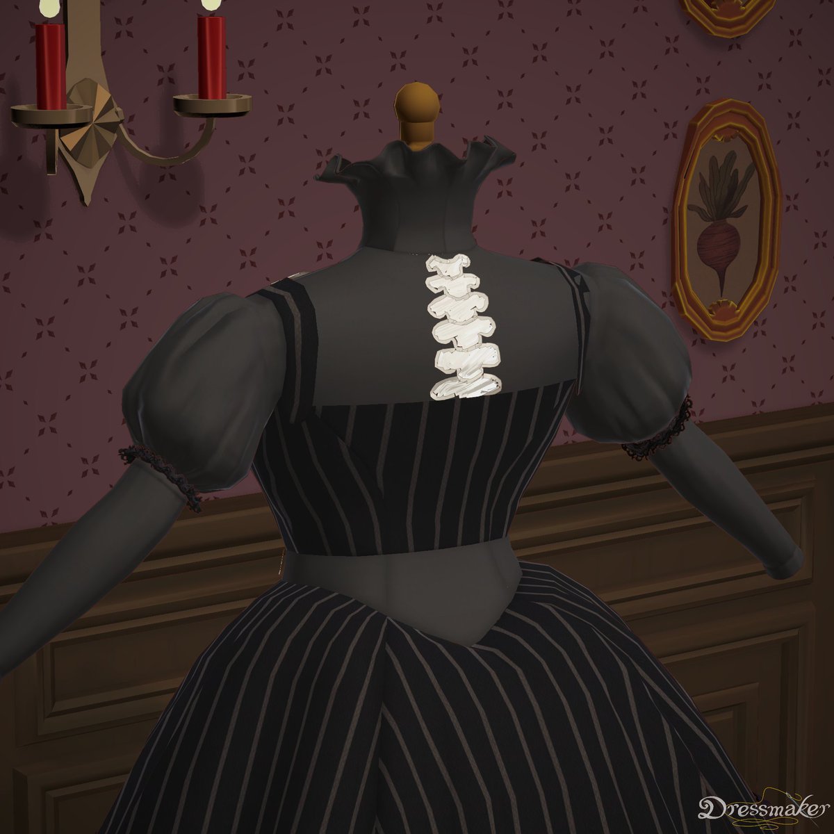 dracula_bf's tweet photo. I finished my necromancer dress!! #dressmaker https://t.co/MUFAOcnETY