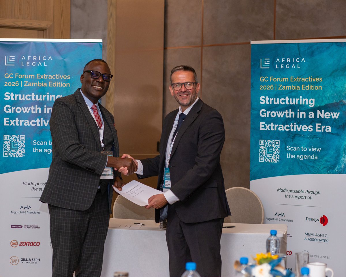 LuSE_Plc's tweet photo. On 29 September in Livingstone, LuSE and @AfricaLegal signed an MoU to deepen collaboration and showcase Zambia's businesses, investment story and expertise globally. Congrats on the first GC Forum Extractives Zambia Edition! #LuSE #InvestInZambia https://t.co/pRJeQhwSFy
