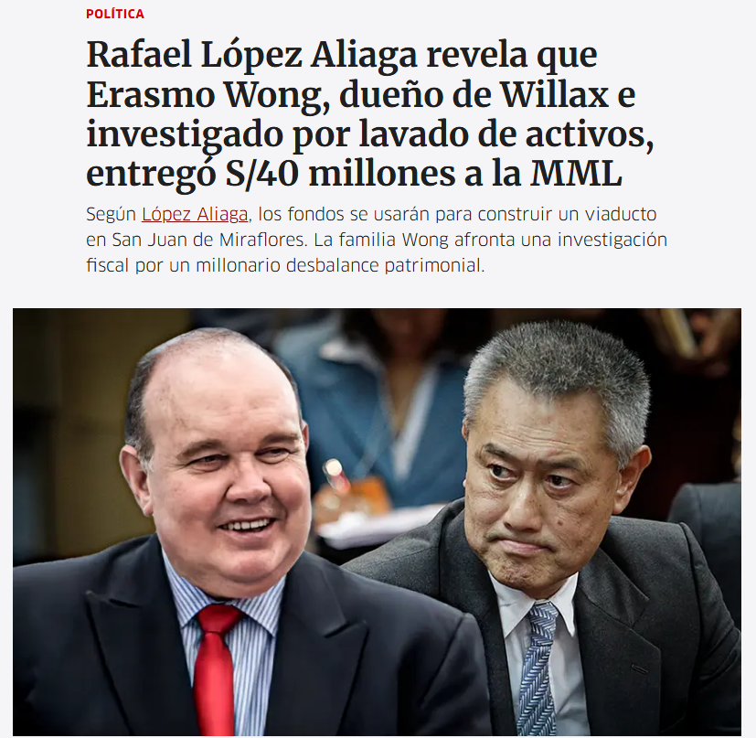 ThanosManutm's tweet photo. Que se investigue el caso de H13 y todo el peso de la ley si la justicia falla a favor de los extrabajadores que denunciaron estos hechos. Pero ¿con qué cara WILLAX habla de lavado de activos? https://t.co/jXAeuiJo8Q
