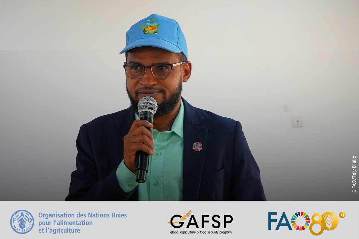 FAOGuinee's tweet photo. FAO @minagrign &amp; #FOPMA_BG ont lancé le projet de Renforcement de la Résilience des Organisations Paysannes Maraîchères B. Guinée
✅Formalisation 2⃣0⃣0⃣ org. paysannes
✅Pise en place 2⃣0⃣0⃣Champs Écoles Producteurs
✅Irrigation solaire
✅Pratiques agroécologiques résilientes https://t.co/QUd17iL9Bj