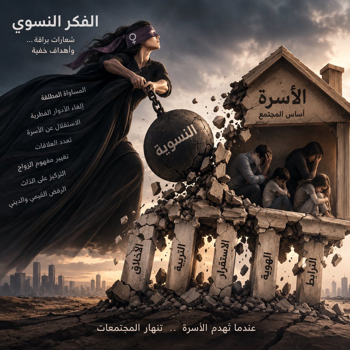 3ziz_7mad's tweet photo. #النسوية 
#الفكر_النسوي

الفكر النسوي هدم للمجتمع…

 عن طريق هدم الأسرة 🧌 https://t.co/xf13MQsMmd