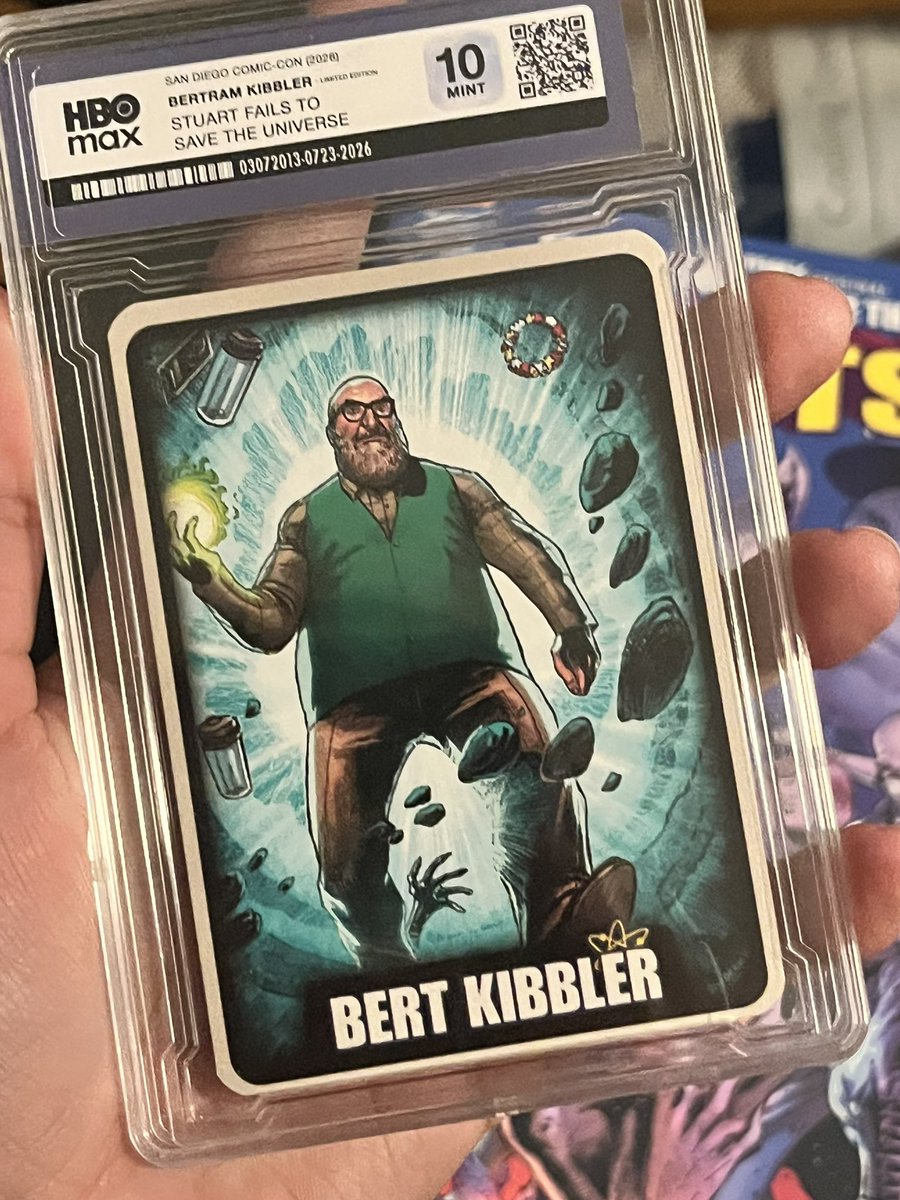 cola_bubble's tweet photo. coolest thing that’s ever happened to me thank you so much @StuartFails for the awesome swag everybody go watch stuart fails to save the universe on hbo max… full season streaming NOW!!!! https://t.co/Rye6ztltXS