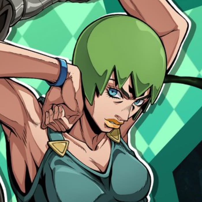 elkujoo's tweet photo. Com base nos meus personagens favoritos de JoJo, o que vc acha de mim? https://t.co/L89eWTod2r