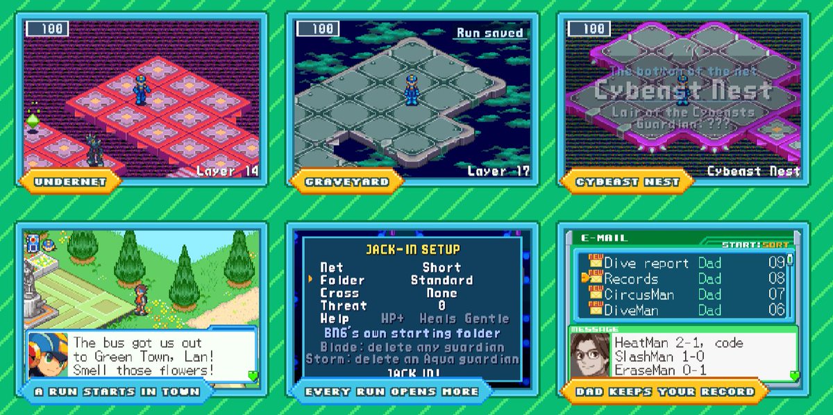 Protodude's tweet photo. Fan Project Turns Mega Man Battle Network 6 Into a Roguelike
https://t.co/kiBZRCEwfe https://t.co/1b7w9QaYkZ