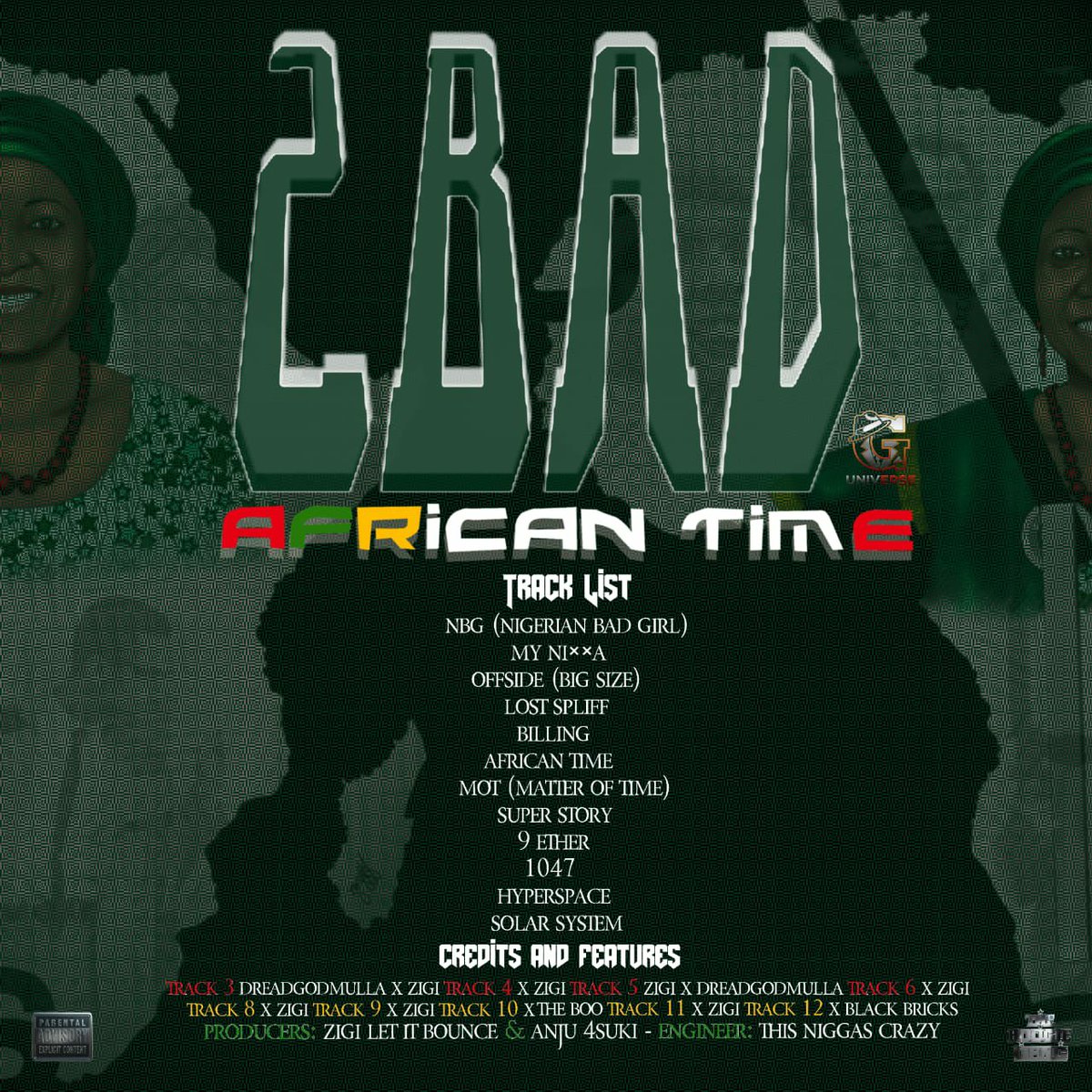 2bad_7's tweet photo. African Time is more than the name of my debut album. It is a reflection on the history, struggles, contradictions and unfinished story of a people whose past continues to shape the present.
The clock on the cover represents time. Each number, each hour, is a story. 12/10/26 https://t.co/PFNgEneJZd
