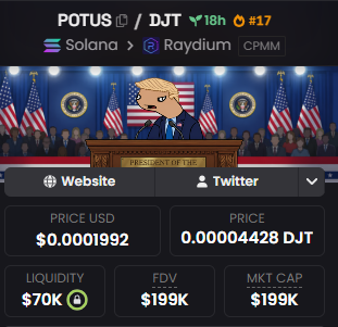 100xShaman's tweet photo. Everyone is talking about $POTUS 

Don't just laugh at the name and miss it
The level of retardation is exactly what CT forces higher.

Sizing in more at this entry

https://t.co/vXW1Ai7Nj3 https://t.co/3iRqtfi9Fo