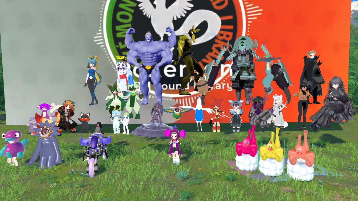 scemca2013_V's tweet photo. 久々にポケ改変できて楽しかったです #VRCポケ改変集会 https://t.co/JBmjTNzKOi