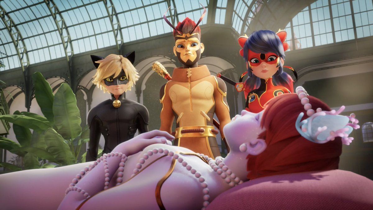 MLadybug__Blog's tweet photo. Season 6 Episode 6 "SLEEPING SYREN" released one year ago today.

#MiraculousLadybug https://t.co/16iF3Lgd0u