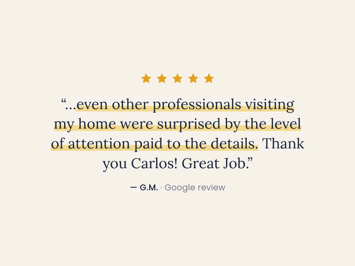 PuroCleanFLL's tweet photo. “…even other professionals visiting my home were surprised by the level of attention paid to the details.” — G.M.

On a mold job, clean isn't cosmetic. Containment keeps spores from spreading to the rest of the home.

Thank you, G.M.
https://t.co/mh9fMZQQCY https://t.co/pEXl95AnWV