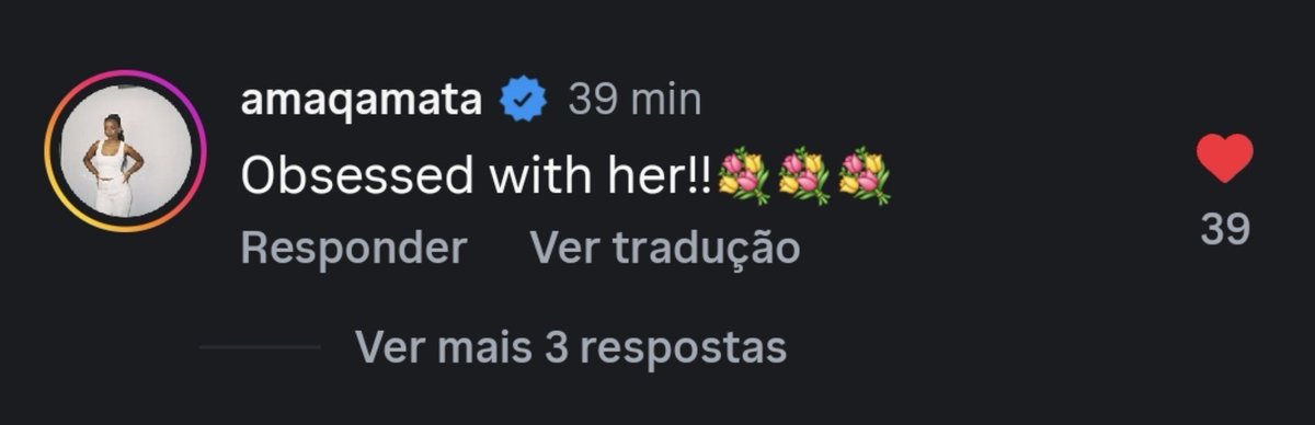 beccartistc's tweet photo. Essa queridíssima comentando no vídeo de backstage da Becky no IG da L'oreal 🫶

#LeDefileLOrealParis2026xBecky
#beckysangels https://t.co/J4I1wXQUTF