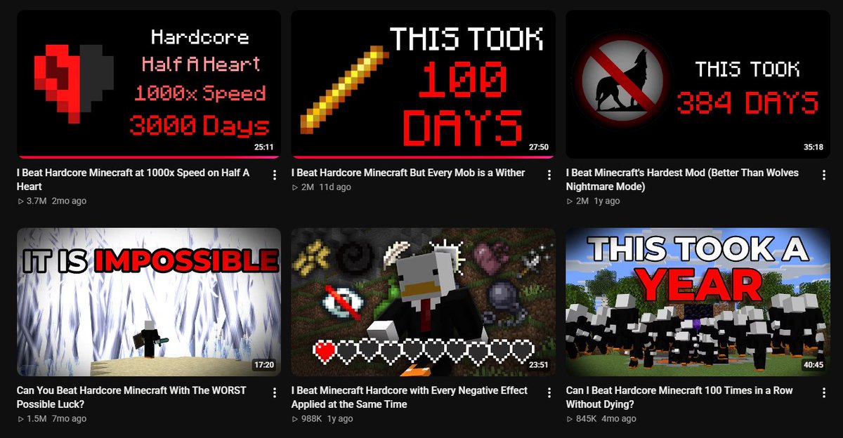 BluebriarArts's tweet photo. Big fan of this Minecraft youtuber (ThatPhatGoose) who seems to be obsessed with committing what I can only describe as a digital form of self-flagellation https://t.co/o4emAzhgAZ