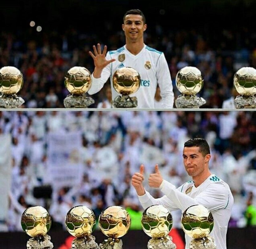 Big_Mz064's tweet photo. Quand tu vois à quel point Ronaldo a été dénigré et minimisé pendant toute sa carrière par la majorité des journalistes et des institutions du foot, tu réalises la dinguerie qu’il a accomplie en remportant 5 Ballons d’Or.

5 fois où ils ont été obligés de lui donner parce que le mec était juste hors du commun 

PTDR, c’est vraiment le plus grand antagoniste de l’histoire du football.