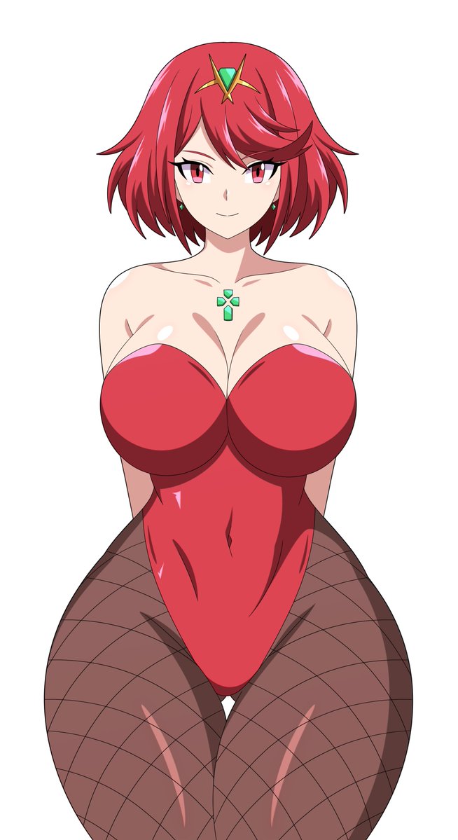 Abyss162's tweet photo. Pyra Commission Fanart  
#Pyra #Xenoblade2 #ホムラ https://t.co/5dahLpypAJ