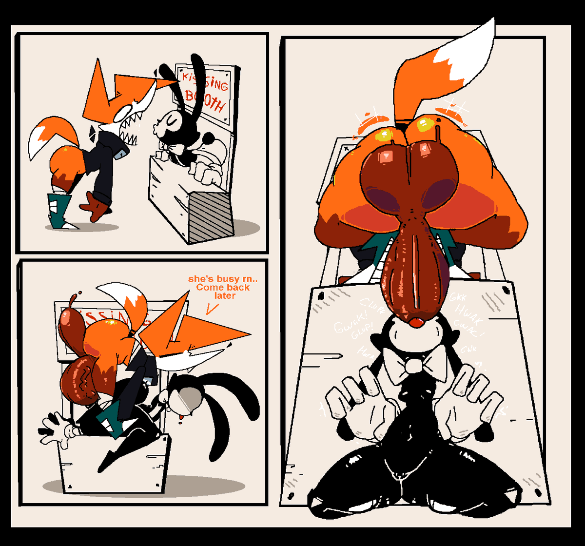 foxotonoto's tweet photo. “Did it really take you two years to continue THAT joke?”
Yeah.

ft. Bon by @AlgoV4b https://t.co/FO49YNLrWm