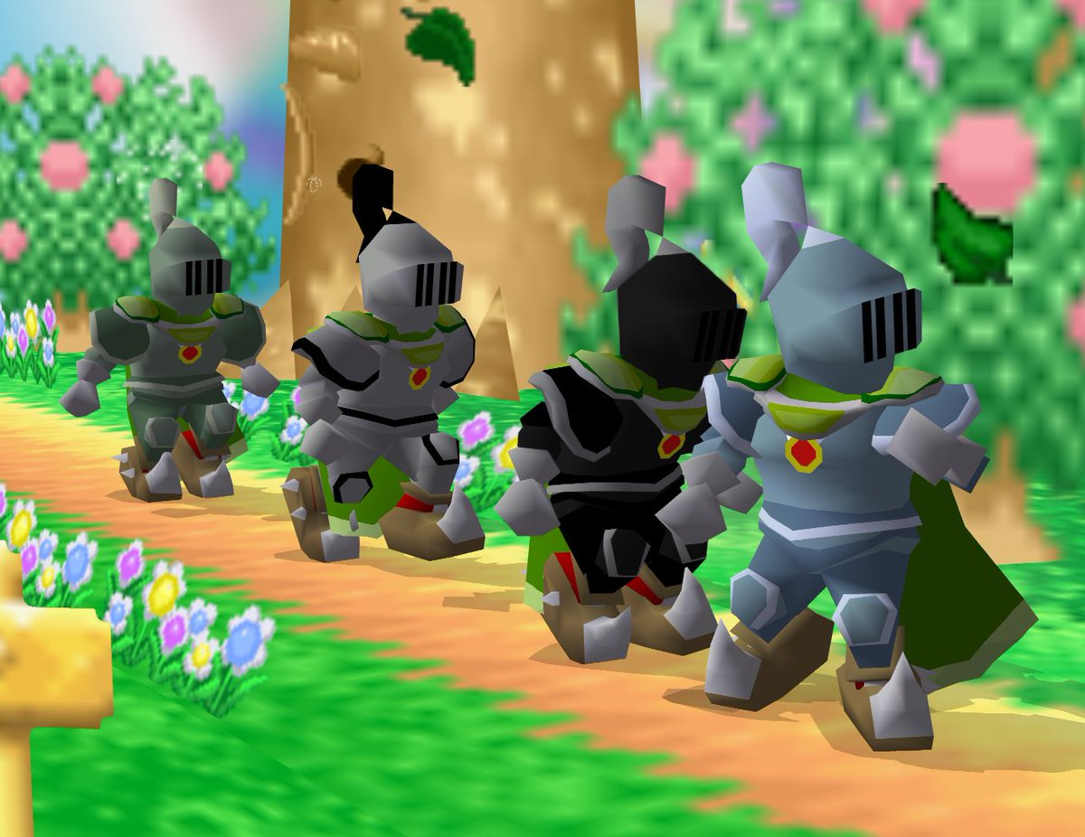Dewrion's tweet photo. "Somebody offered to trim Mario and Luigi's armor and DIDN'T log out!"

RuneScape Mario and Luigi out now! 🔴🟢

These skins are part of a project I'm working on in collaboration with "Cone P" and @Mooshies_ , and you'll be seeing more updates in the future! https://t.co/y9ConRcebH