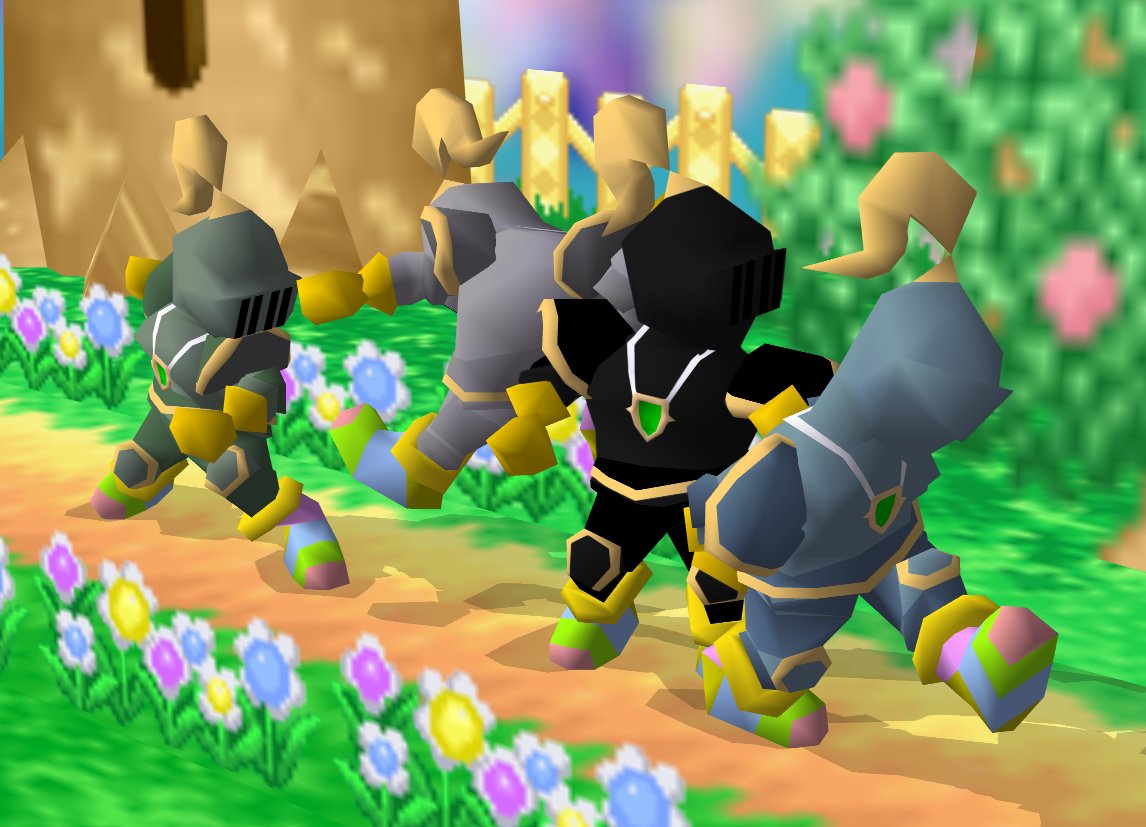 Dewrion's tweet photo. "Somebody offered to trim Mario and Luigi's armor and DIDN'T log out!"

RuneScape Mario and Luigi out now! 🔴🟢

These skins are part of a project I'm working on in collaboration with "Cone P" and @Mooshies_ , and you'll be seeing more updates in the future! https://t.co/y9ConRcebH
