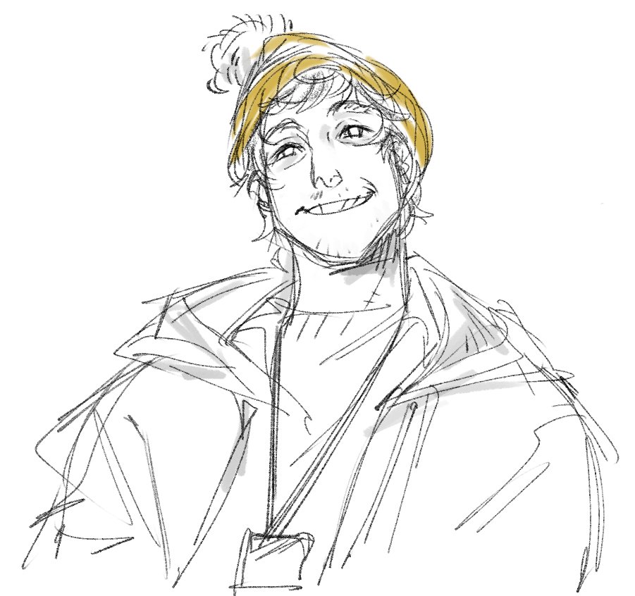 Jubigiu_u's tweet photo. first thing first after coming home post resident evil movie is doodling this cutie https://t.co/2m80NxNcKk