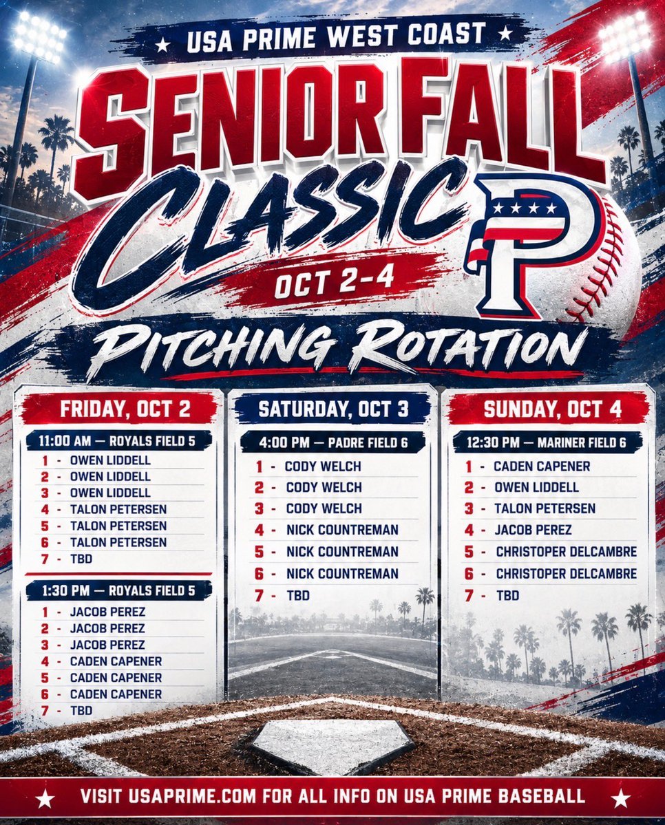 CDelcambre2027's tweet photo. Getting to throw a couple innings down at the Senior @AZFallClassic. Really excited for this weekend. https://t.co/jWLwEWLqRk