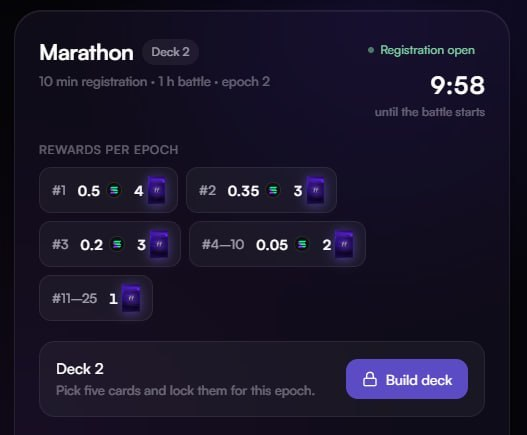FomoFantasyapp's tweet photo. The 1-hour competition starts in 10 minutes. Get your deck in.

https://t.co/xXuvCGOB2Z https://t.co/nMKhfvbQui