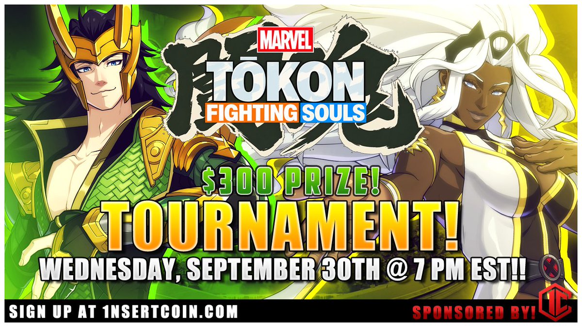 1nsertCoin's tweet photo. STILL GOT TIME TO SIGN UP!
FREE ENTRY $300 POT FOR THE TAKING!

https://t.co/6gNQtxNUhC

https://t.co/LsiyvPjrhZ

#MarvelTōkon #FGC https://t.co/vrnbBagwvX
