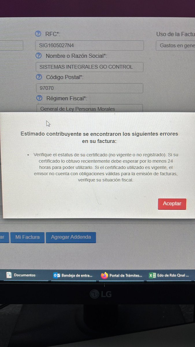 JimySosa's tweet photo. El tío @SATMX como siempre fallando a la hora cero 😡😡#4Transformacion de 5ta https://t.co/PntNczPMPh