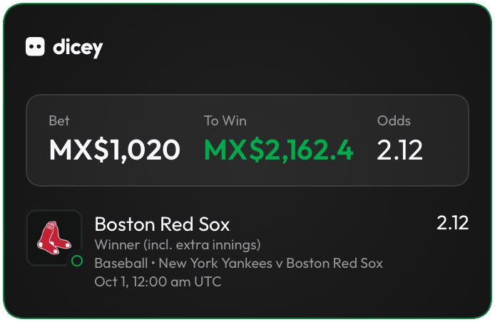 0xODDx's tweet photo. Going Redsoxs today LFG!! Only at @DiceyHQ https://t.co/4ri2icLgxw