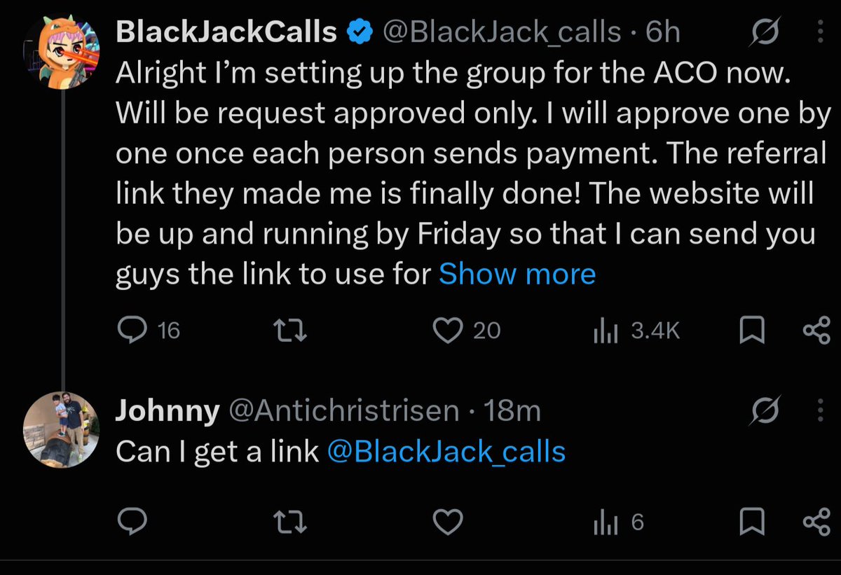 FuzzyBabyDucks's tweet photo. @Antichristrisen @FlackAtk Bro this isn't you asking to get access to an ACO aka someone running a bit for you is it? LMFAO! https://t.co/POPZ1ZkCQy
